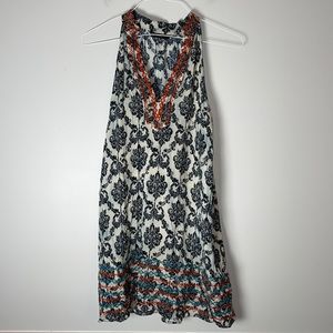 THML large print embroidered dress